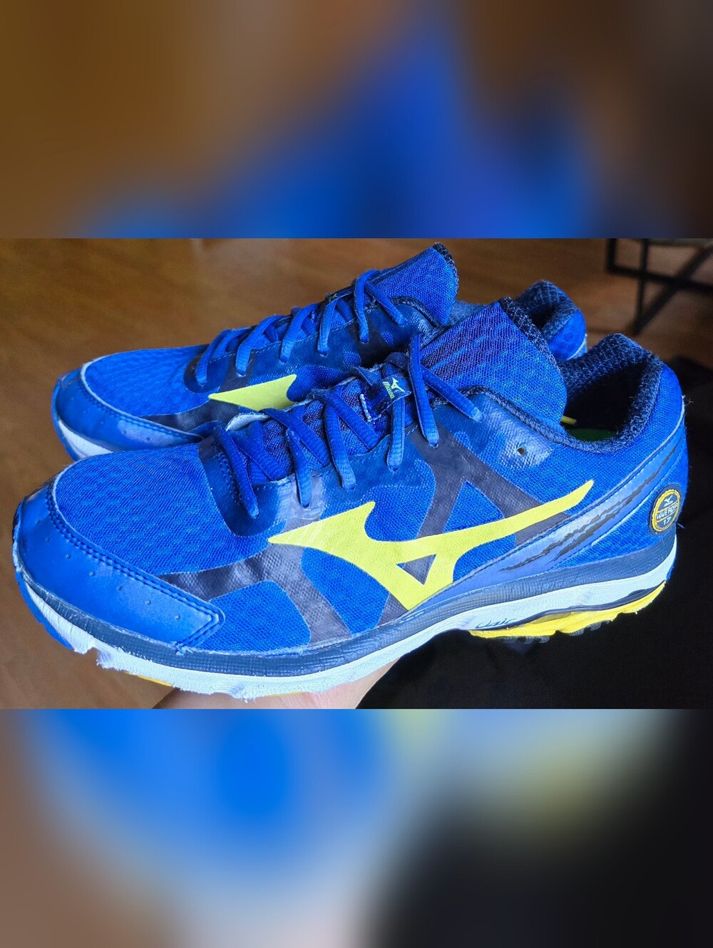 Sz 8.5 Men's MIZUNO WAVE RIDER 17 Runing Shoes